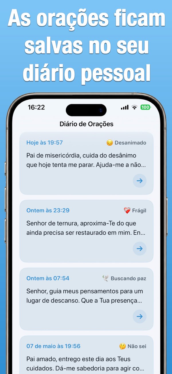 Diário pessoal de orações